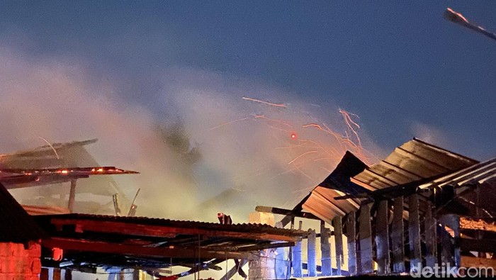 Pabrik Tahu di Pangkalpinang Ludes Terbakar