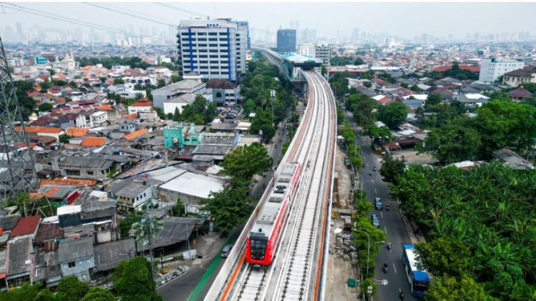 Waskita Karya Catat 7,5 Juta Jam Kerja Selamat di Proyek LRT Jakarta 1B
